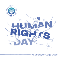 Human Rights Day Movement Linkedin Post