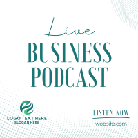 Corporate Business Podcast Instagram Post Design