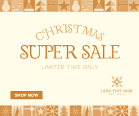 Modern Christmas Sale Facebook Post Image Preview