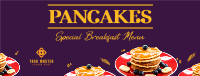 Pancakes For Breakfast Facebook Cover Image Preview