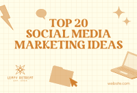 Social Media Marketing Ideas Pinterest Cover Image Preview