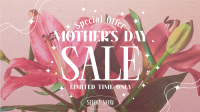 Sale Mother's Day Flowers  Video