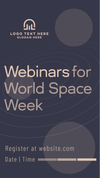 Space Week Webinar Facebook Story