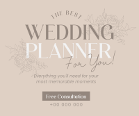 Your Wedding Planner Facebook Post