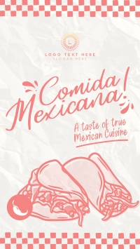 Comida Mexicana Facebook Story