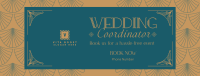 Gatsby Wedding Facebook Cover Image Preview