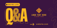 Live Q&A Twitter Post