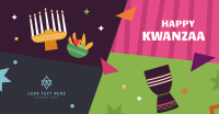 Colorful Kwanzaa Facebook Ad