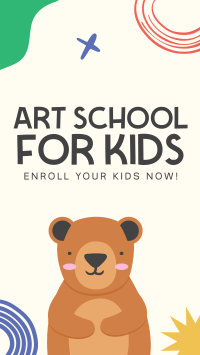 Art Class For Kids Instagram Story