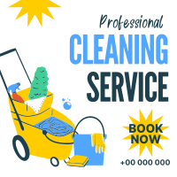 Cleaner for Hire Linkedin Post