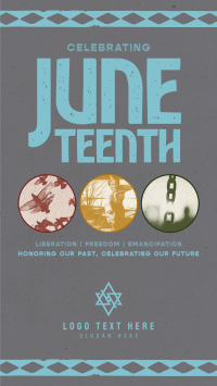 Retro Juneteenth Greeting Video