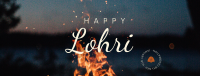 Lohri Fire Facebook Cover