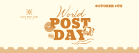 World Post Day Facebook Cover