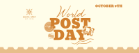 World Post Day Facebook Cover Image Preview