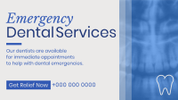 Corporate Emergency Dental Service Facebook Event Cover Image Preview