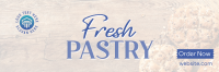 Rustic Pastry Bakery Twitter Header Image Preview