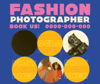 Retro Fashion Photographer Facebook Post