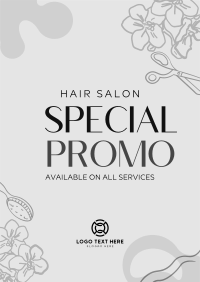 Beauty Salon Discount Poster