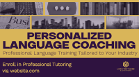 Modern Private Language Tutor Animation