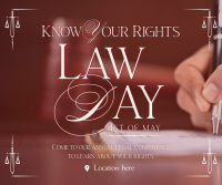 Law Day Greeting Facebook Post