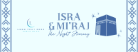 Isra and Mi'raj Facebook Cover