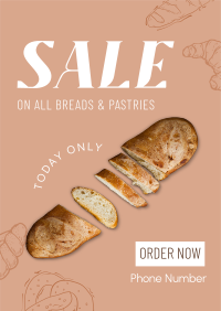 Bakery Sale Poster