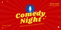 Comedy Night Twitter Post