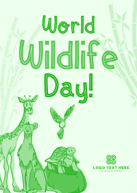 World Wildlife Conservation Flyer