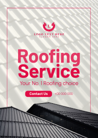 Roofing Service Poster