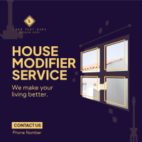 House Modifier Service Instagram Post