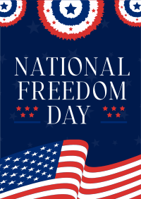 Freedom Day Celebration Poster