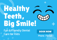 Pediatric Dental Experts Postcard Image Preview