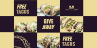 Tacos Giveaway Twitter Post