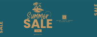 Island Summer Sale Facebook Cover