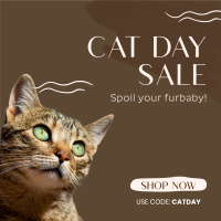 Cat Day Sale Instagram Post