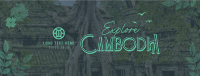 Cambodia Travel Tour Facebook Cover