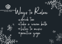 Ways to relax Postcard Image Preview