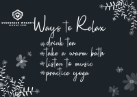 Ways to relax Postcard Image Preview