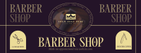 Rustic Barber Shop Facebook Cover