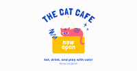 Cat Cafe Facebook Ad