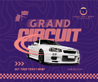 Racing Contest Facebook Post