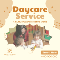 Cloudy Daycare Service Linkedin Post Image Preview