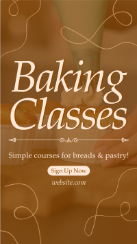 Baking Classes YouTube Short