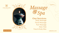 Spa Available Services Facebook Event Cover