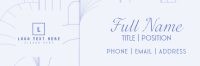 Classic Business Deco Email Signature