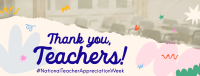 Teacher Week Greeting Facebook Cover
