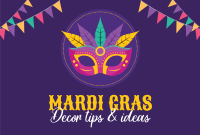 Mardi Gras Festival Pinterest Cover