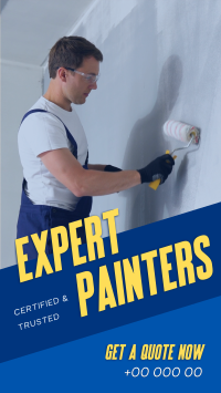 Expert Painters Instagram Story