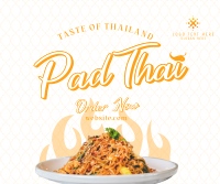 Authentic Pad Thai Facebook Post