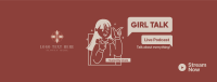 Girl Talk Facebook Cover